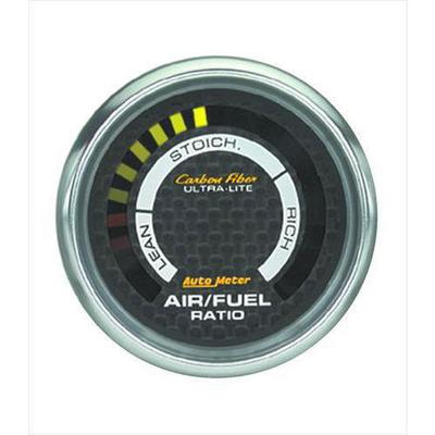 Auto Meter Carbon Fiber Electric Air Fuel Ratio Gauge - 4775